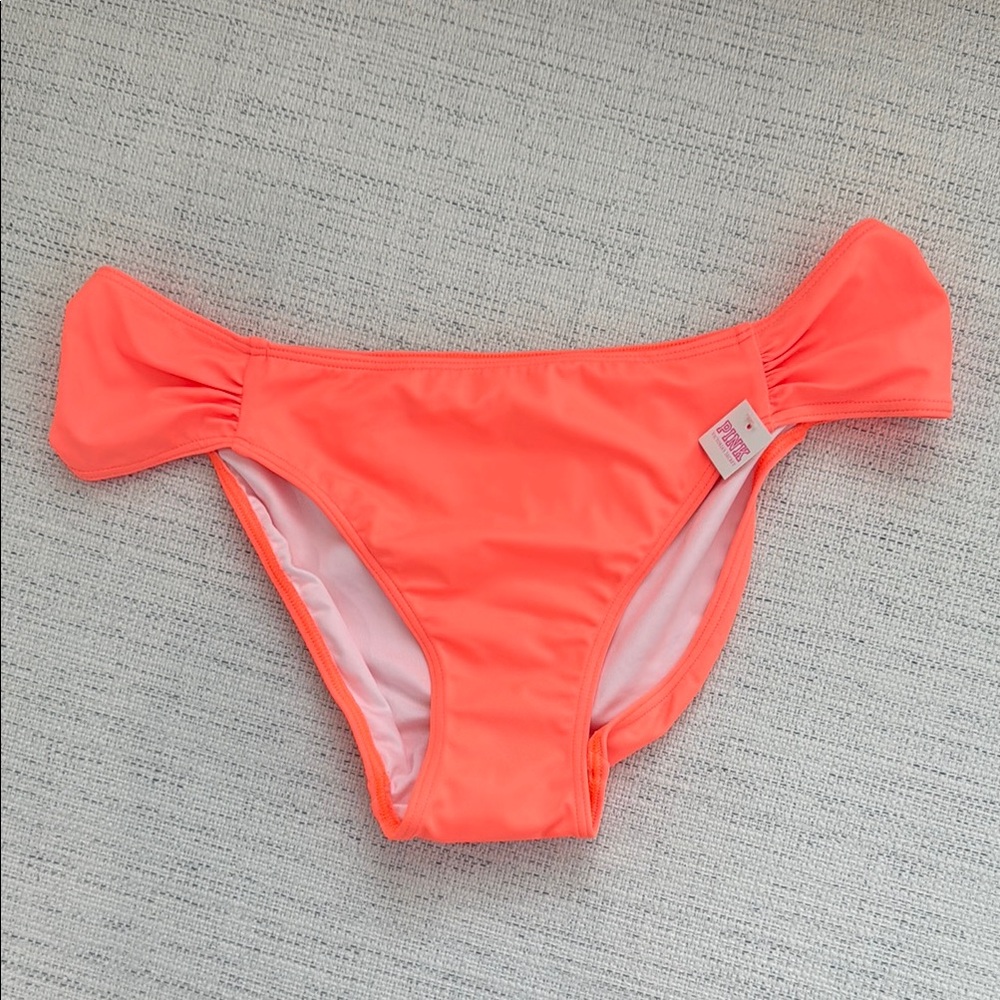 NWT Victoria's Secret Neon Orange Bikini Bottom